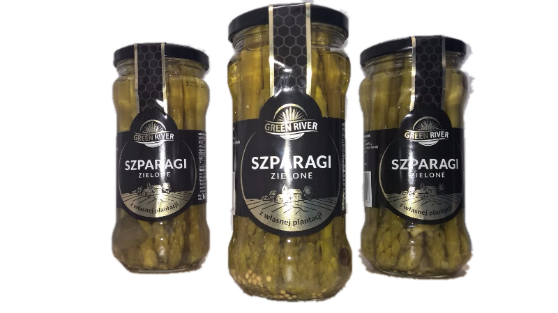 Oferujemy szparagi zielone w zalewie octowej w słoikach 370 ml