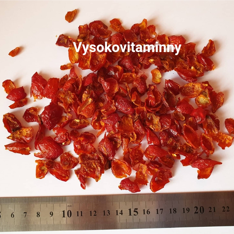 Miąższ z owoców dzikiej róży „Vysokovitaminny” (wysoka witamina) Zawartość witaminy C ≥ 5% Wysoki stopień oczyszczenia Naturalny różany kolor 2018 Producent