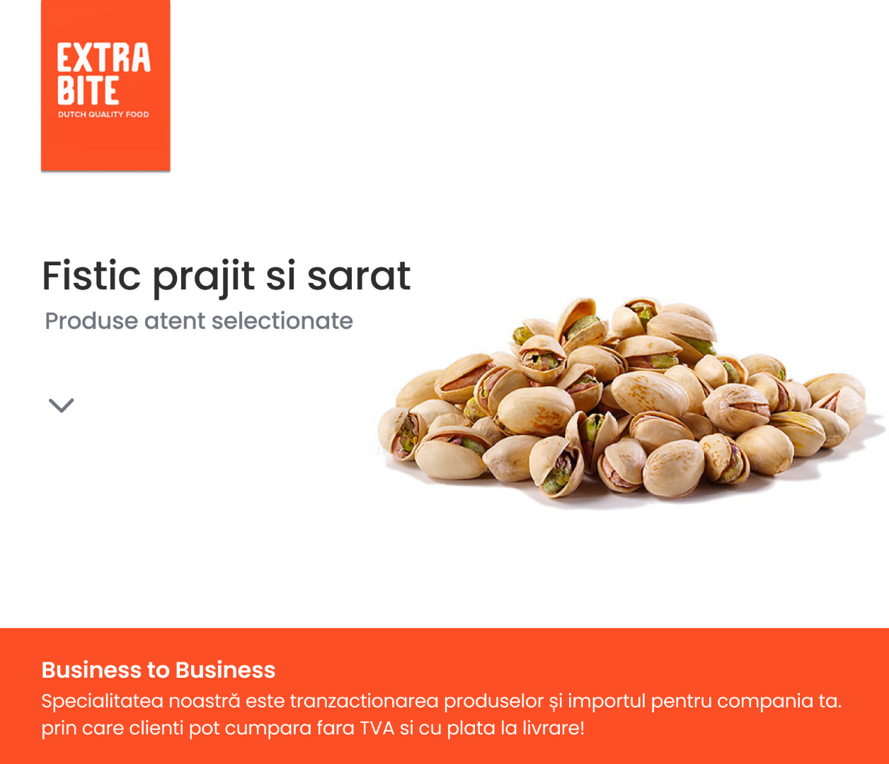 Extra Bite - Business to Business, Naszą specjalnością jest handel produktami i import dla Twojej firmy