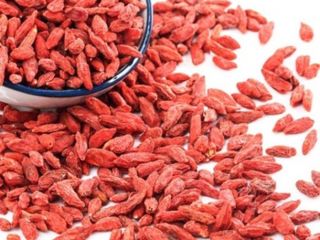 Suszone dzikie jagody goji czarnego z wysokiej jakości jagodami