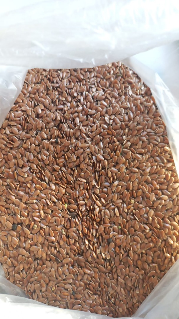 Siemię lniane Сzystość - 98% Wilgotność < 7% Bez haloksyfopu, analiza pozostałości 400 pestycydów < 0.01 mg/kg Big-bagi, auto, warunki dostawy DAP Pochodzenie