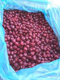 Wiśnie bez pestek mrożone, opakowanie 10 kg, karton