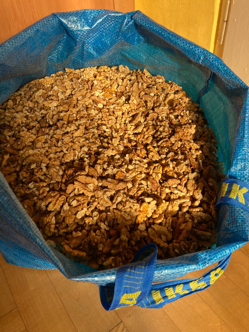 Sprzedam orzechy włoskie naturalne obierane ręcznie - cena 22 zł za kg