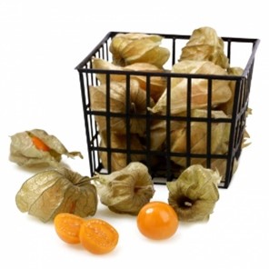 PHYSALIS PERUVIANA Prezentacje luzem 2KG - Kosze 100G Pudełko X 12 jednostek - Obrane 115 G Pudełko 12 sztuk