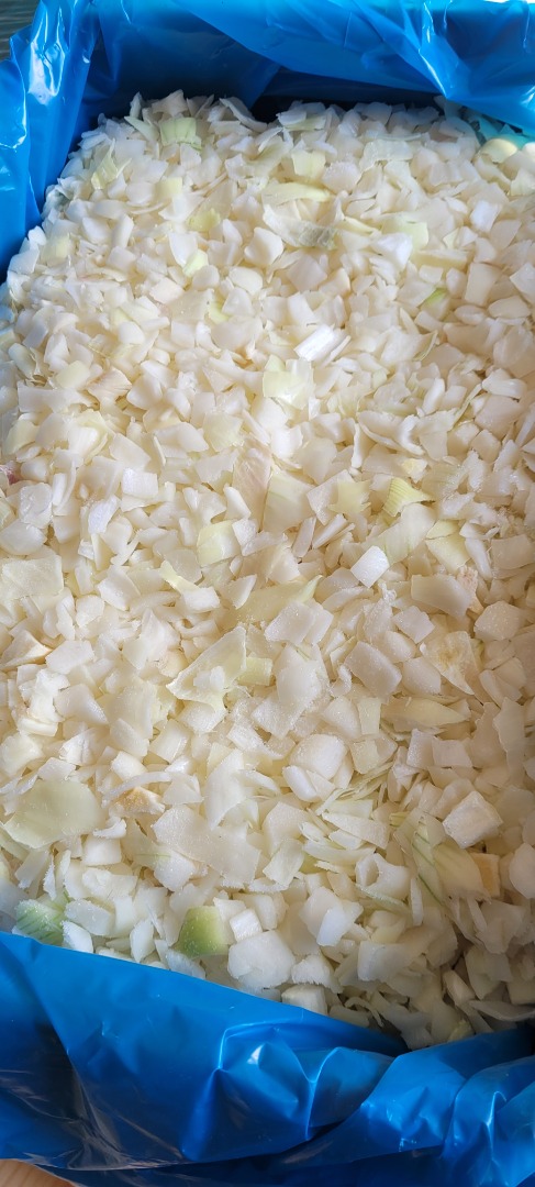 Sprzedam mrożoną cebulę kostkę 10x10 w kartonie 10kg- Egipt