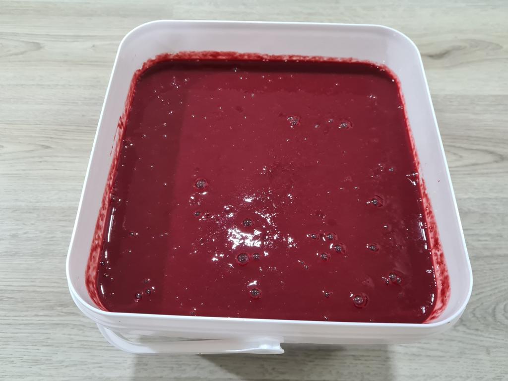 IQF Raspberry, Blackberry, Blueberry PUREE, pack in PE weesel 1kg, 20 kg, Drum 200 kg