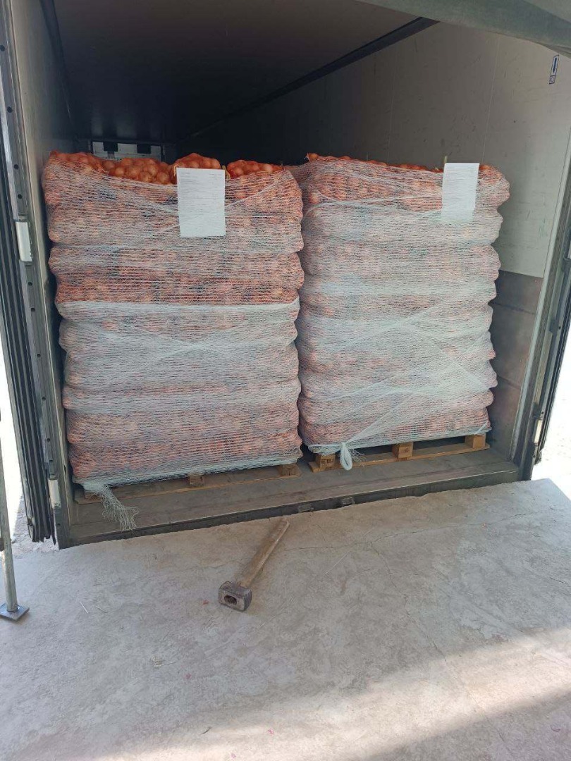 Sprzedam cebulę żółtą , import z Uzbekistanu