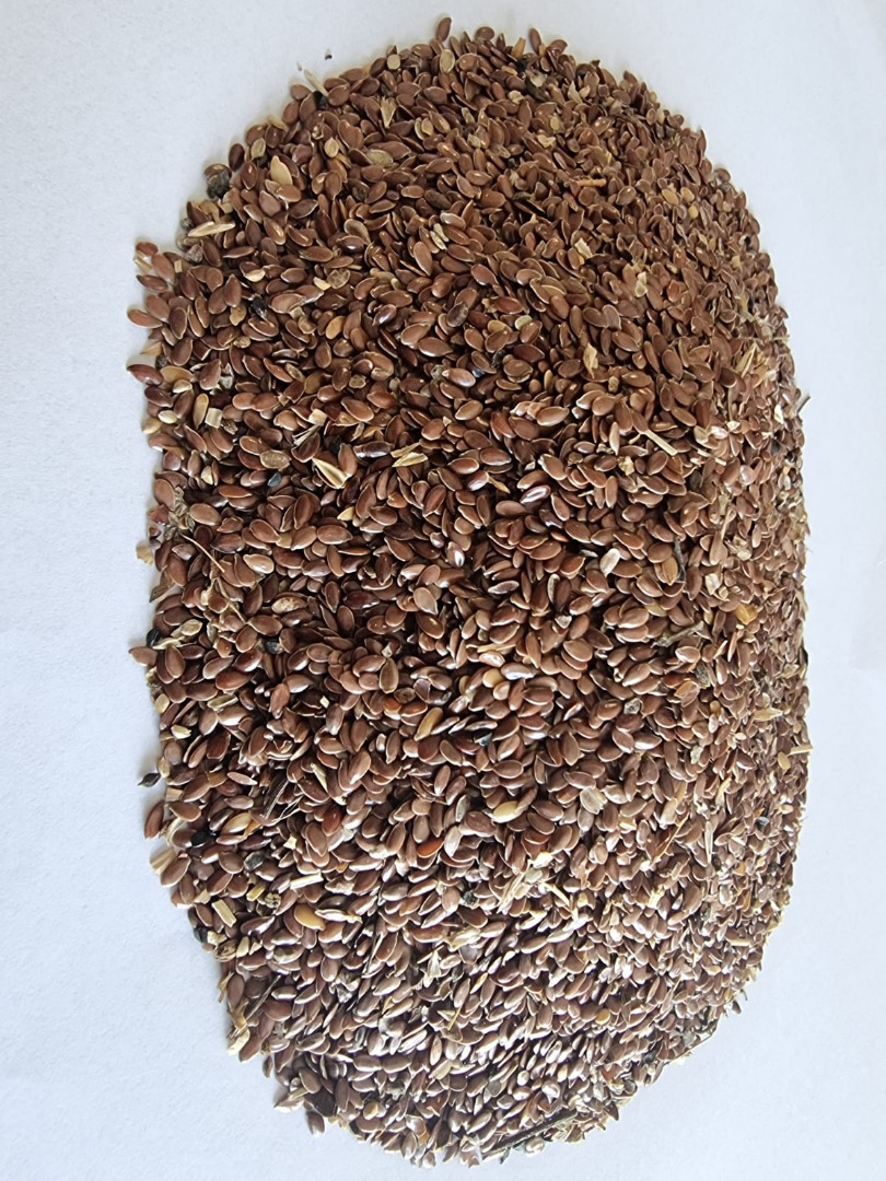 Siemię lniane brązowe/ Brown flaxseed Cena podana FCA Osina Mała, 98-358 Kiełczygłów czystość 98%, Sposób pakowania na życzenie klienta Cena do uzgodnienia i