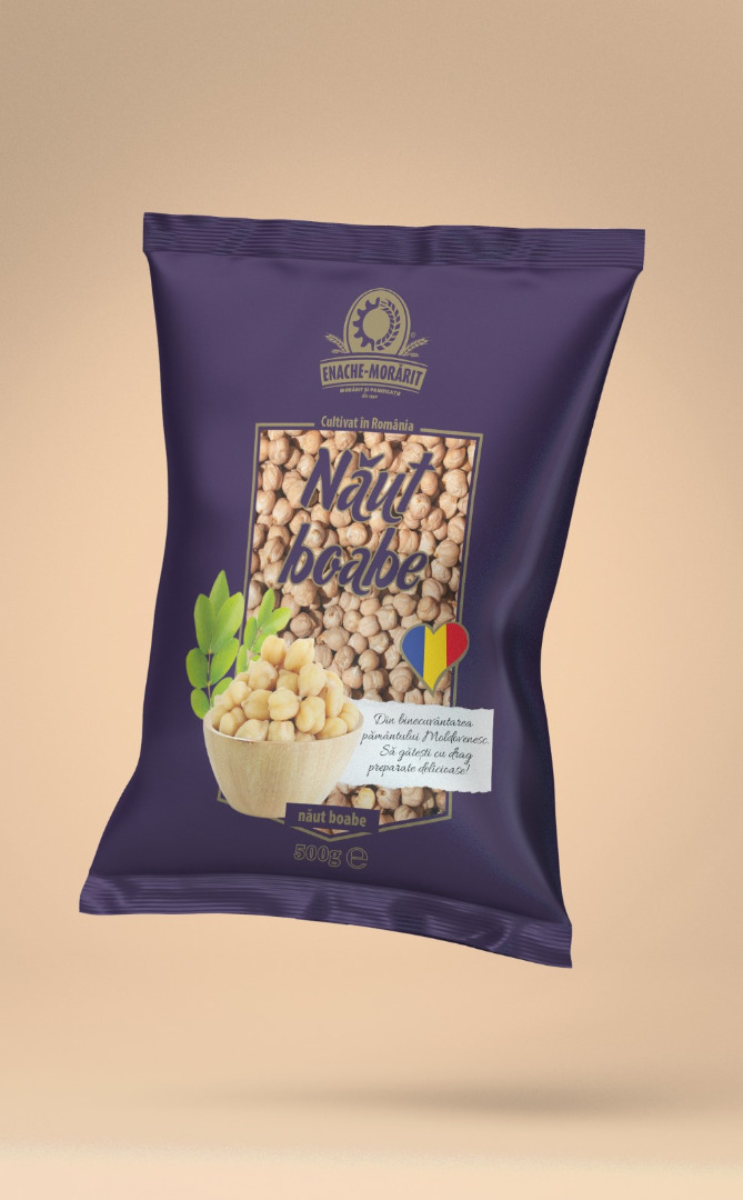 wyselekcjonowana ciecierzyca 99%, worek 0,5 kg, kartony po 16 szt