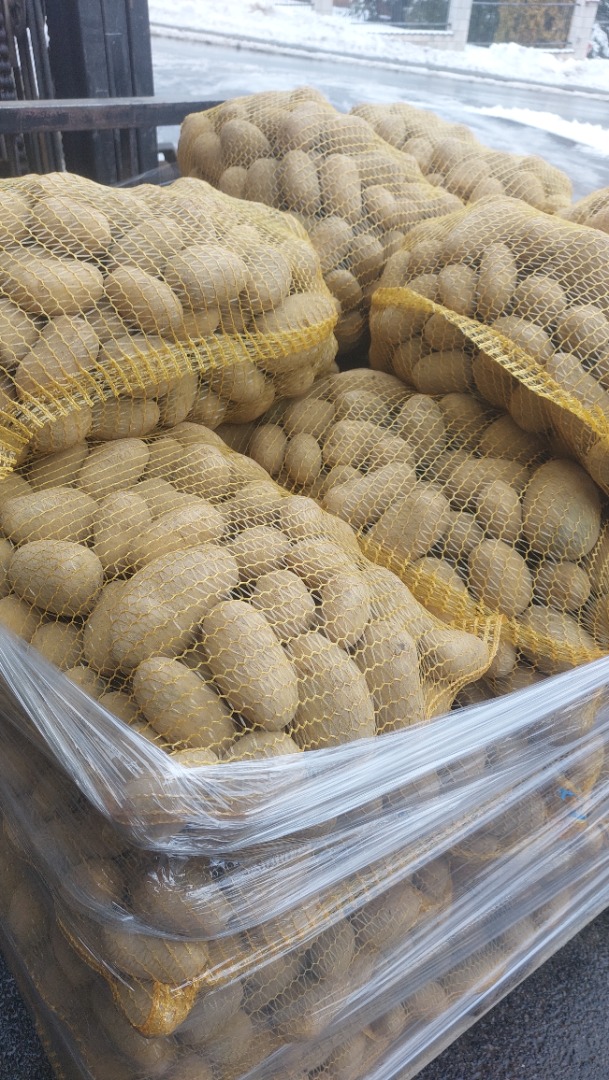 Sprzedam ziemniaki odmiany Soraya w kalibrażu od 45mm towar ładny z jasnej ziemi zdrowy i czysty pakuję w worki wiązane 15 kg lub szyte 5,10, 15kg oraz