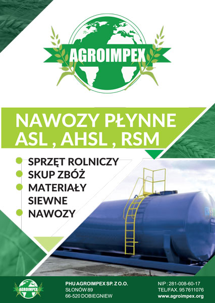 FIRMA AGROIMPEX/AGRIEXPORT KUPI KAŻDY RODZAJ ZBOŻA ORAZ PROSO , GRYKE , BOBIK , ŁUBIN , GROCH