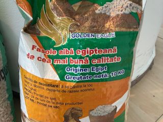 Fasola biała, worek 10 kg, jakość A, 180-200/100 g,