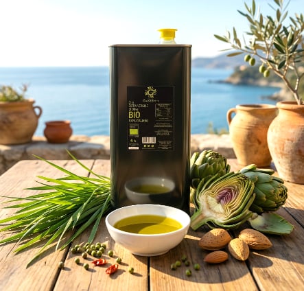 Sprzedam hurtowo olive z oliwek extra vergin tłoczona na zimno 0,4% kwasowości, odczuwalne nuty trawy, migdałów, karczochy lekko pikantna co mówi o wysokiej