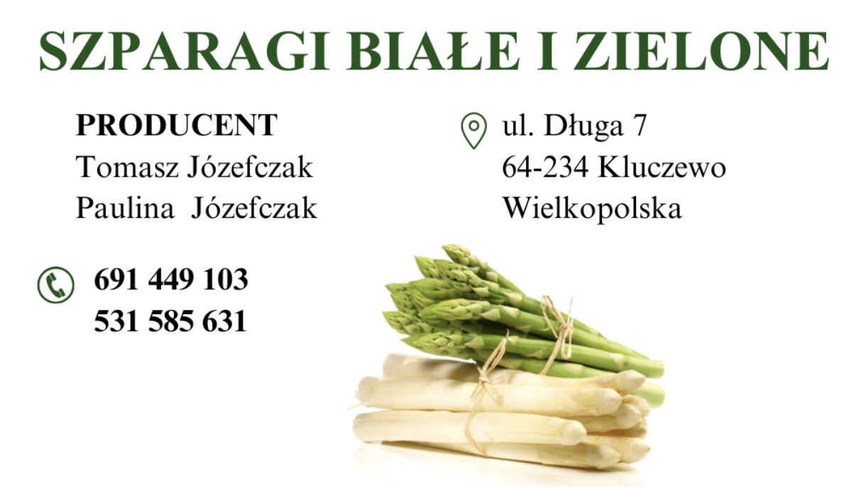 Sprzedam szparagi białe w ilościach hurtowych